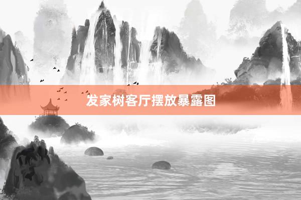 发家树客厅摆放暴露图